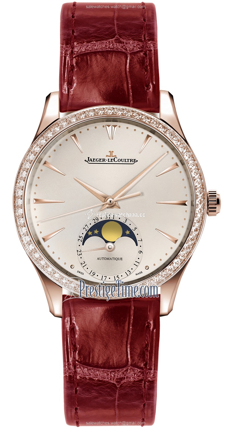 1252501 Jaeger LeCoultre Master Ultra Thin Moon 34mm Ladies Watch 1252501 Jaeger LeCoultre Master Ultra Thin Moon 34mm Ladies Watch